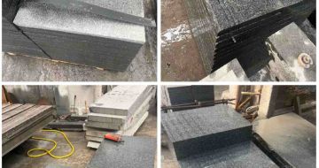 衢州 芝麻黑地铺石材