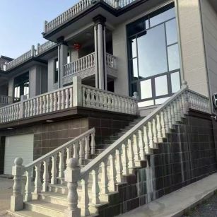 衢州 芝麻白别墅阳台栏杆，楼梯栏杆