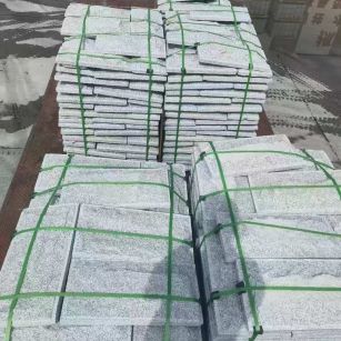 衢州 芝麻白蘑菇石装车出货