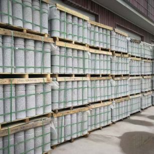 衢州 芝麻白挡车柱、阻车桩、隔离柱