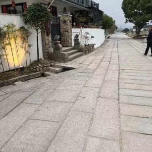 衢州仿古石铺装效果