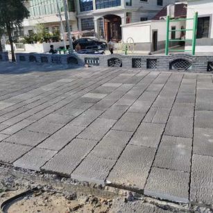 衢州仿古石铺装效果