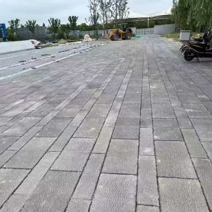 衢州仿古石铺装效果