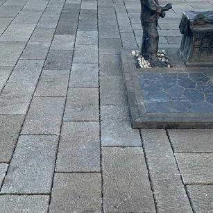 衢州仿古石铺装效果