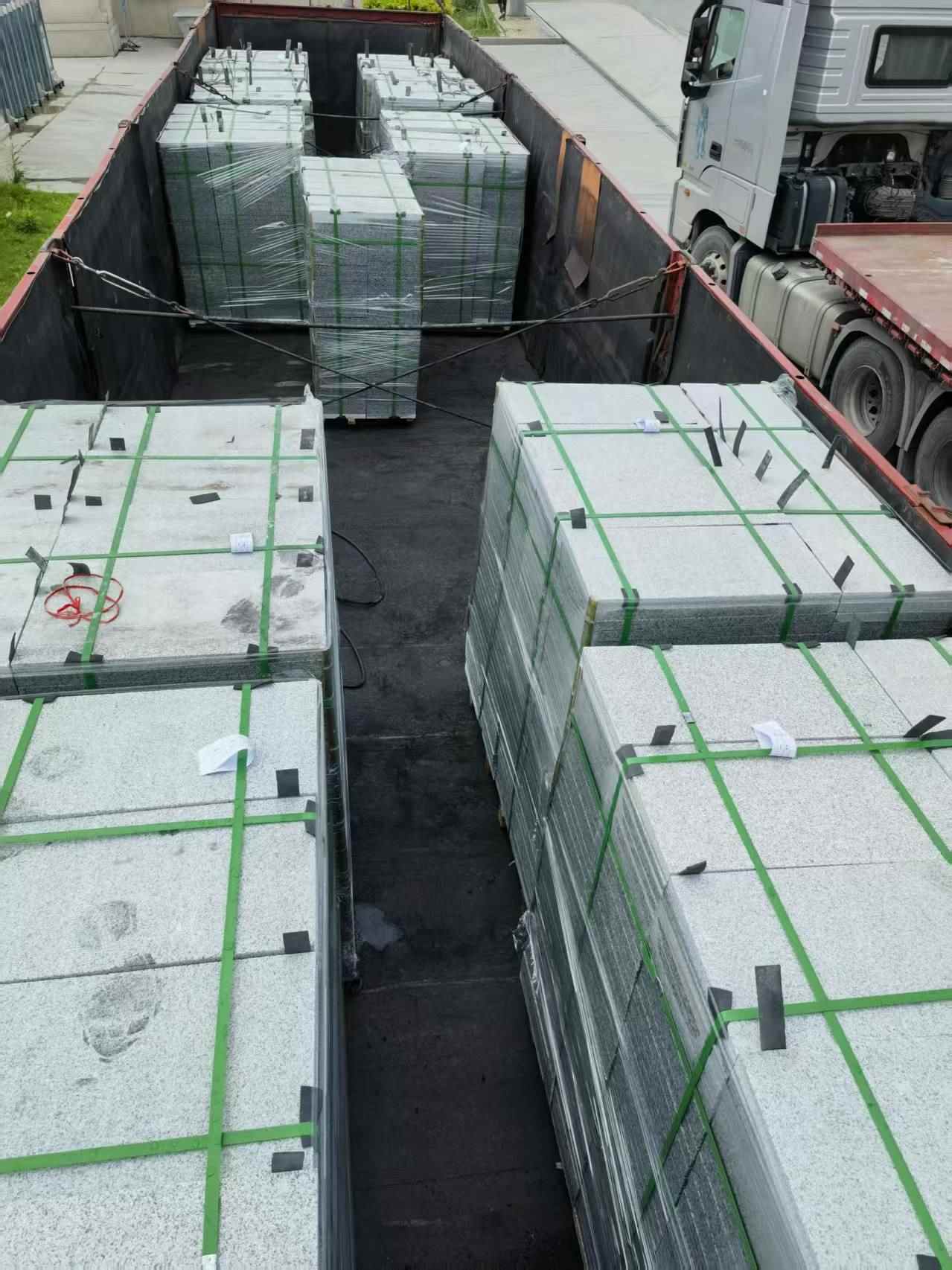 衢州 芝麻白3公分火烧成品-发货