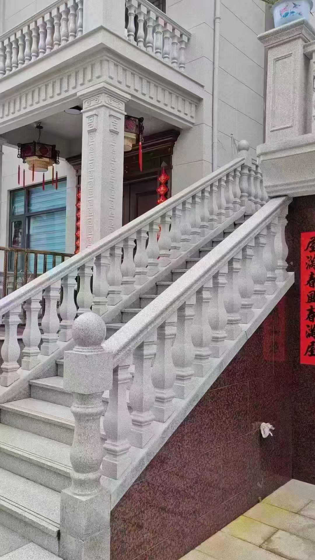 衢州 天然石材 阳台庭院护栏、栏杆