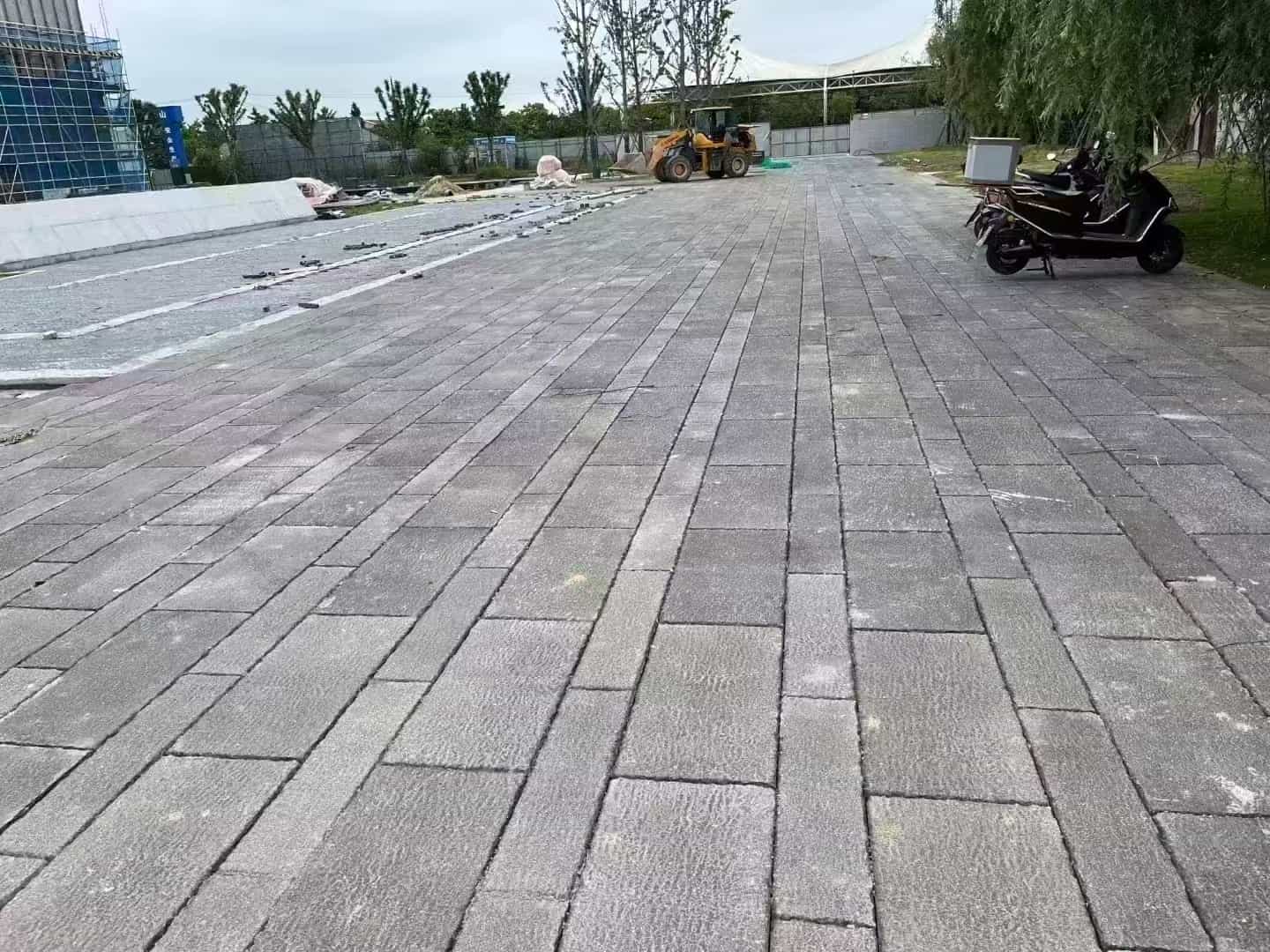 衢州仿古石铺装效果