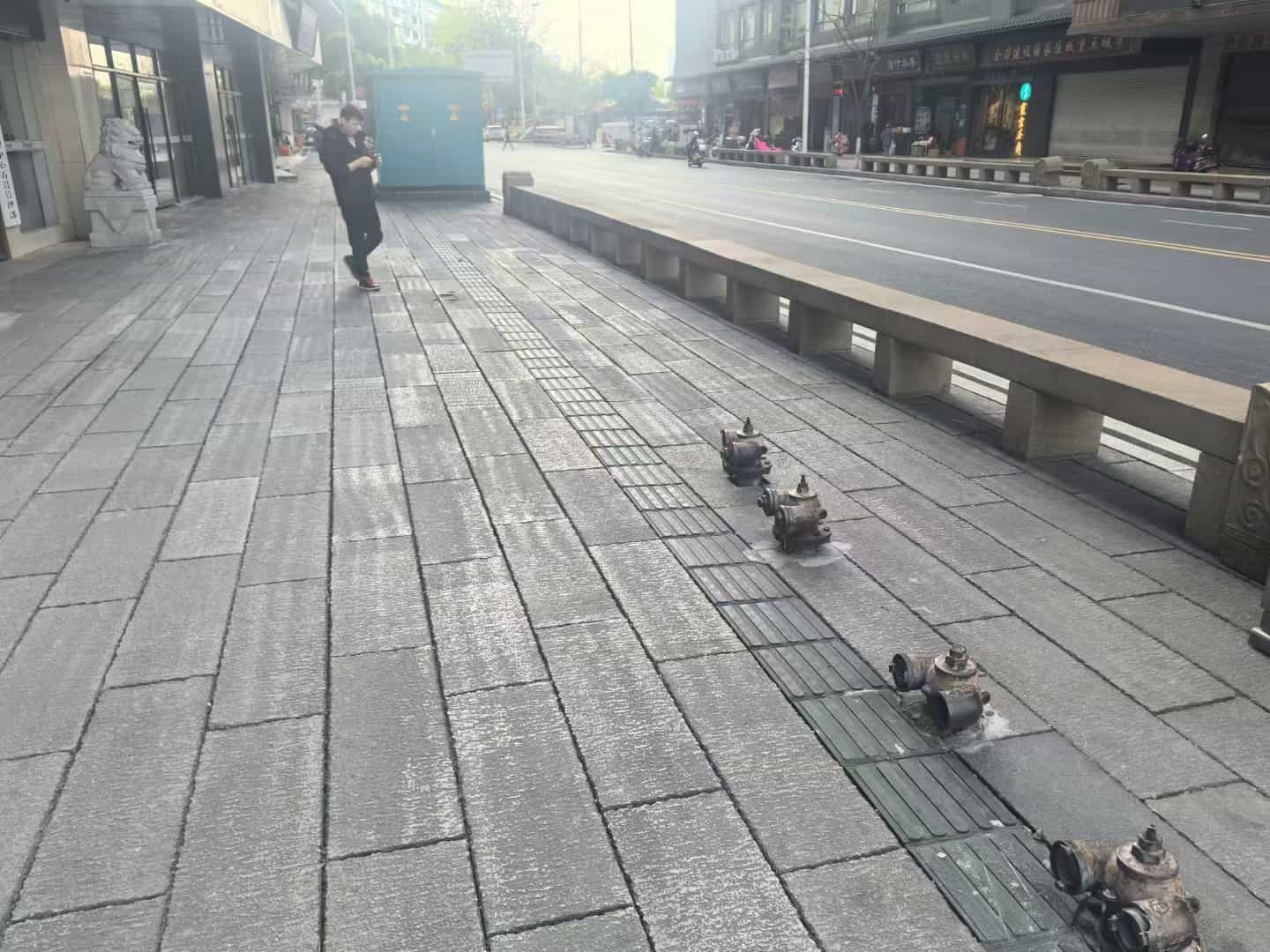 衢州仿古石铺装效果