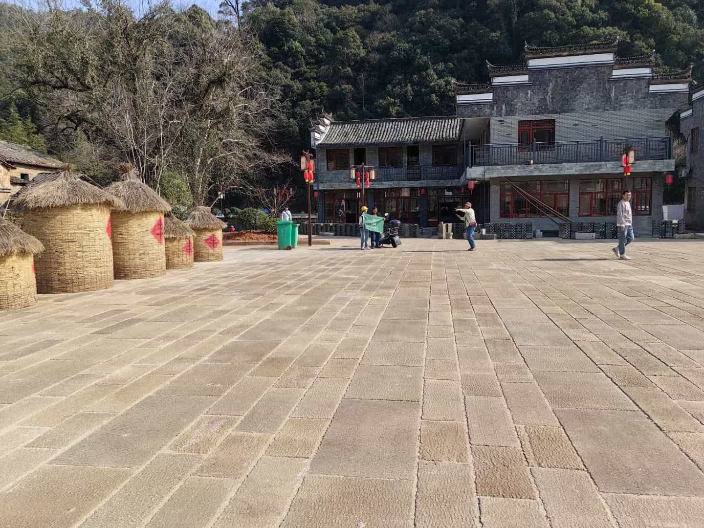 衢州仿古石铺装效果