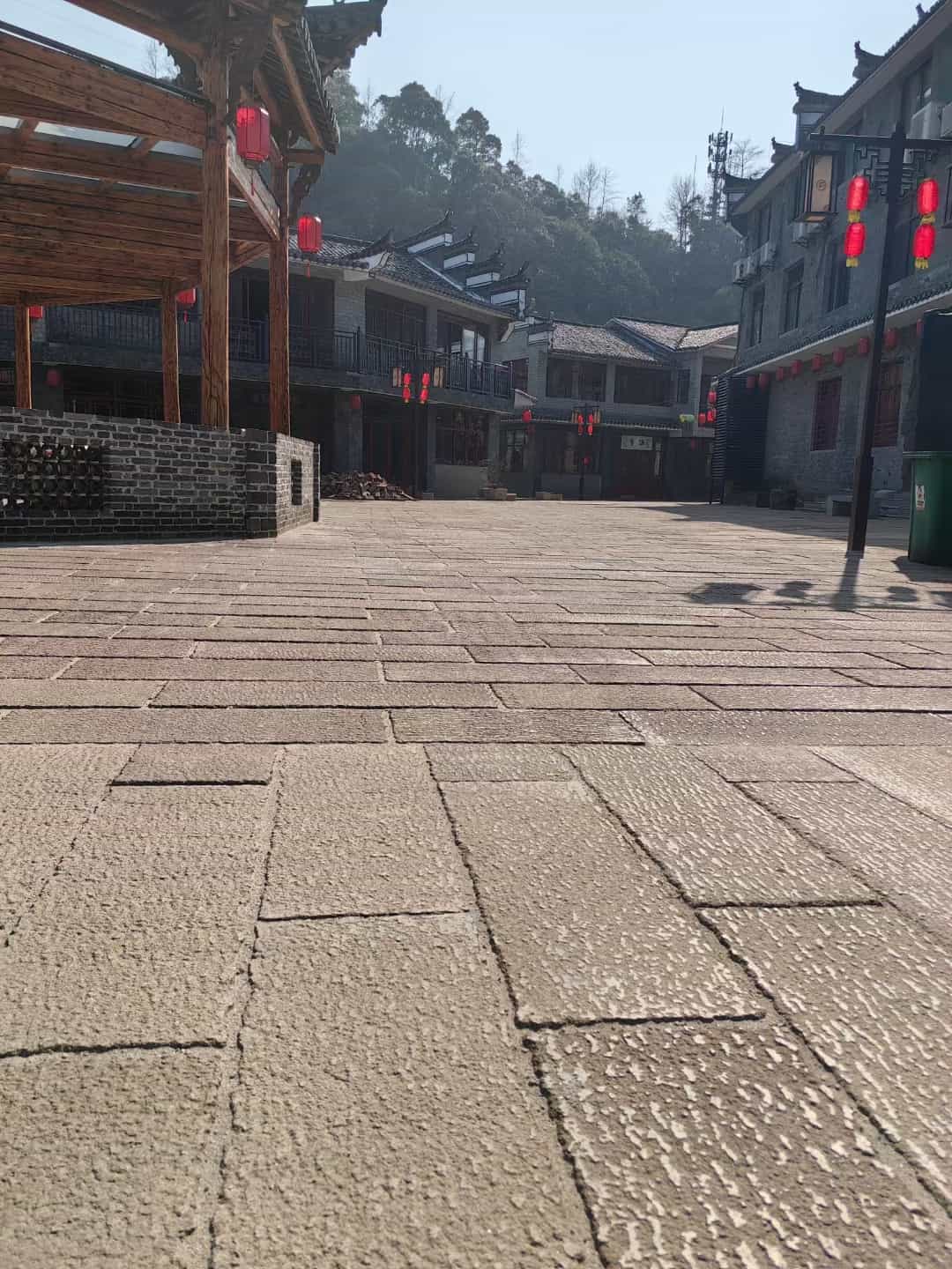 衢州仿古石铺装效果
