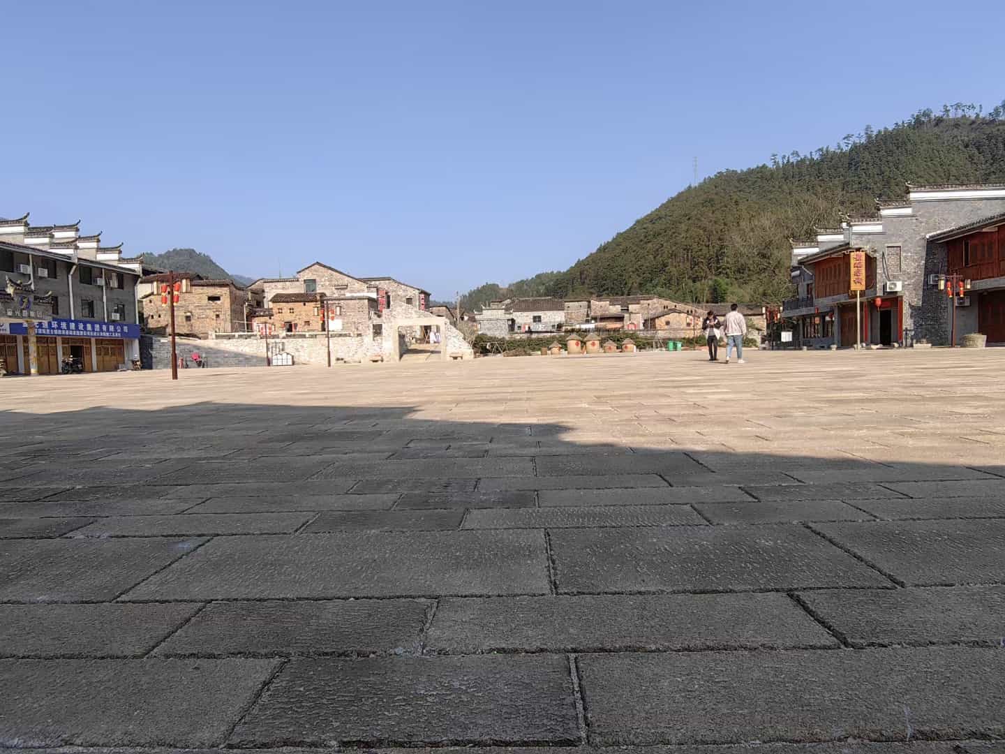 衢州仿古石铺装效果