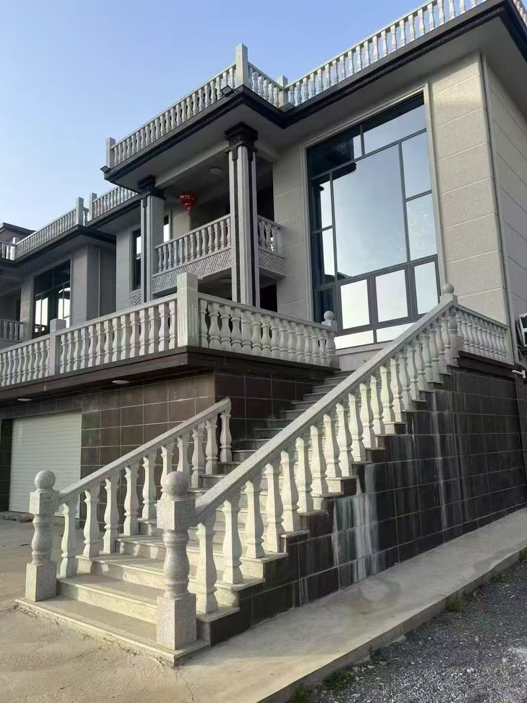 衢州 芝麻白别墅阳台栏杆，楼梯栏杆