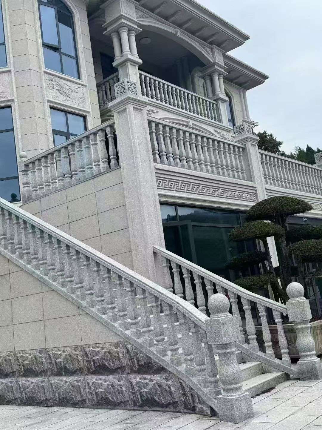 衢州 芝麻白别墅，栏杆