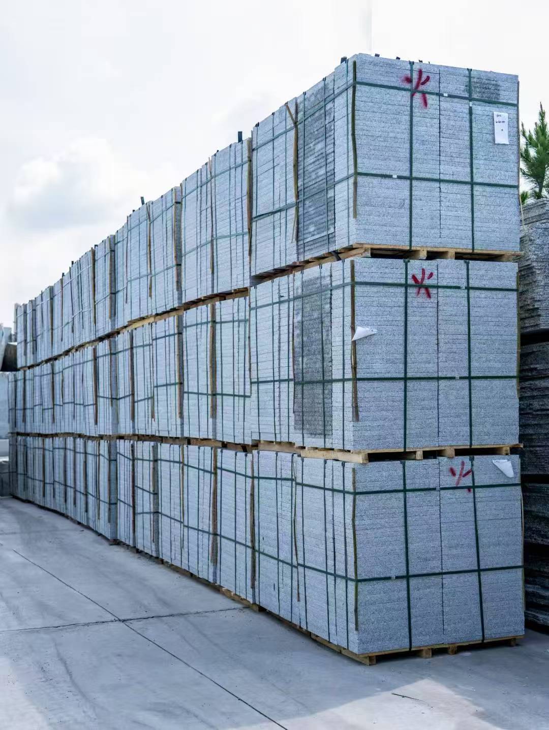 衢州 芙蓉白3公分火烧地铺成品300*600